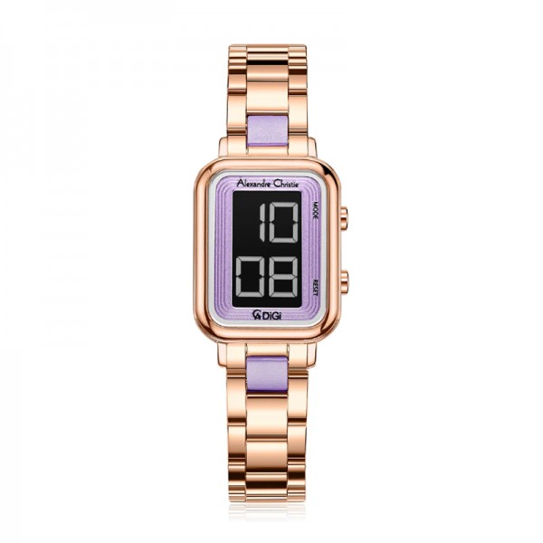 Alexandre Christie AC 9401 Rosegold Purple Digital LHBRGPU